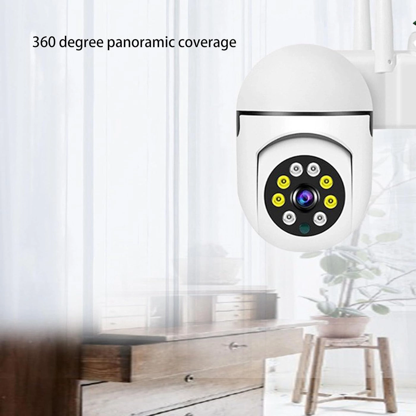Light Bulb Security Camera 1080P