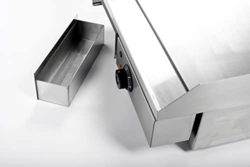 Commercial Electric Griddle - Stainless Steel Cast Iron Plate 240 Volts