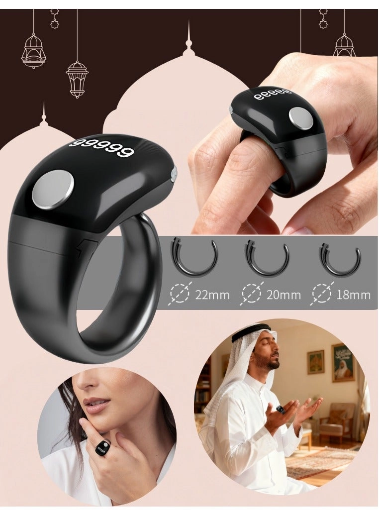OLED Display - Skin-Friendly Adjustable Silicone; TYPE-C Charging Port