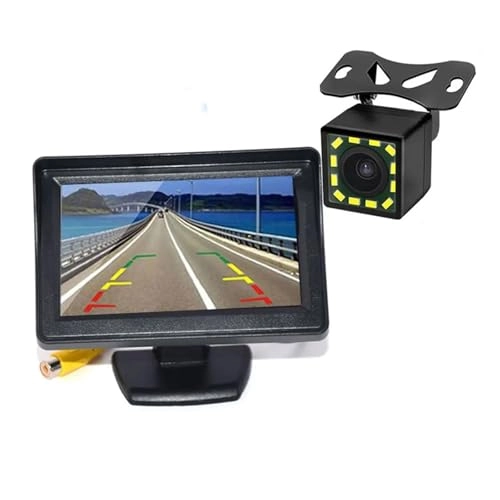 TFT LCD Folding Car Parking Assistance Monitor - 4.3"