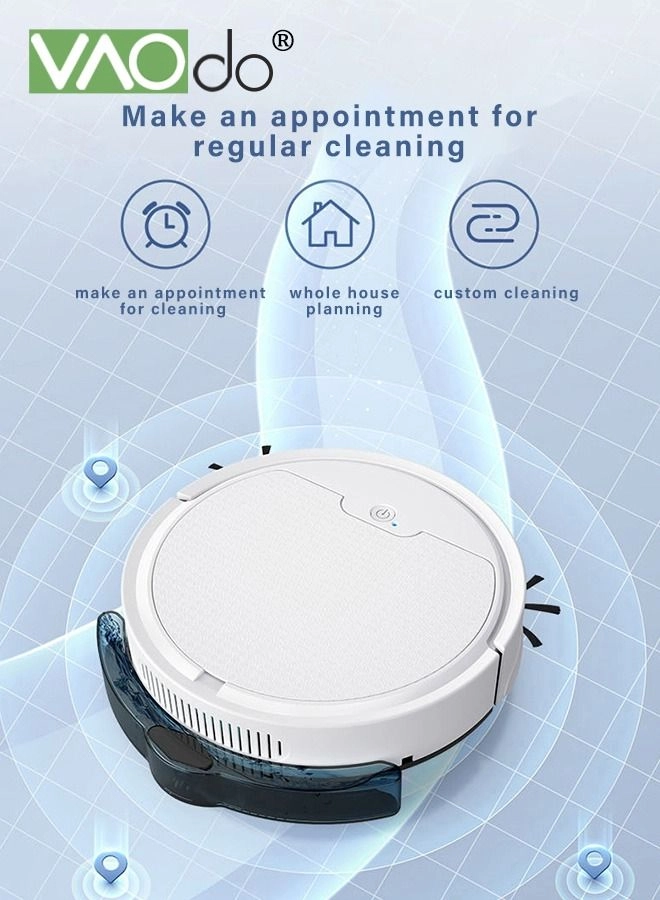 Robot Vacuum - With Mop Lidar Navigation