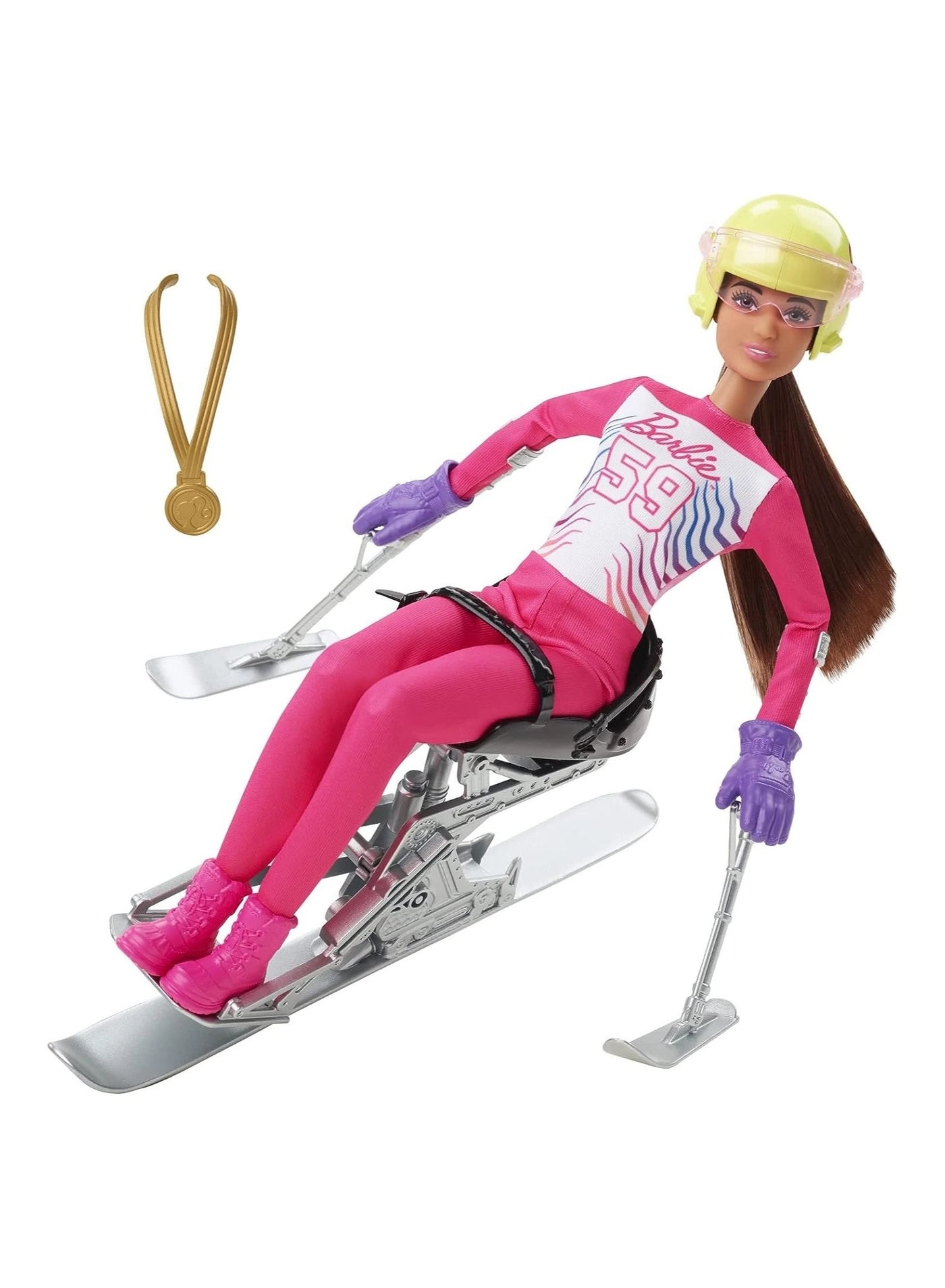 Barbie Winter Sports Alpine Skier - 12 in Brunette Ages 3+