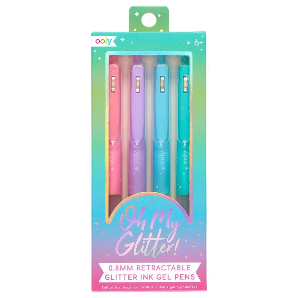 OOLY Oh My Glitter! Gel Pens - 4 piece(s)