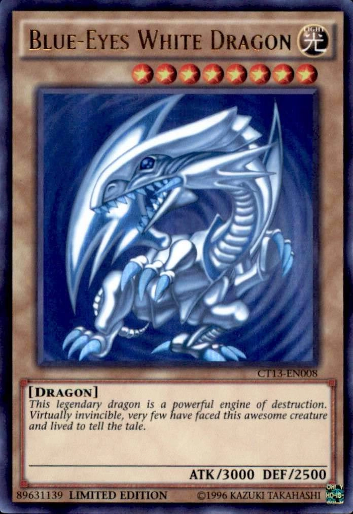 Yu-Gi-Oh! Blue-Eyes White Dragon CT13-EN008