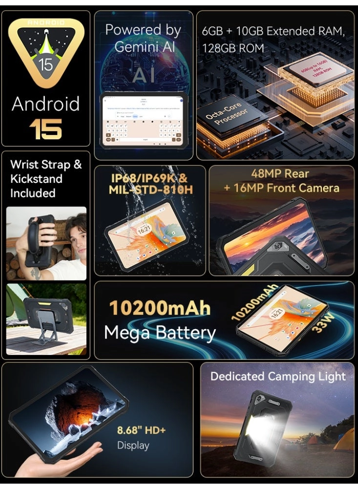 Tab KingKong Mini - 6GB 8.68 inch 128GB