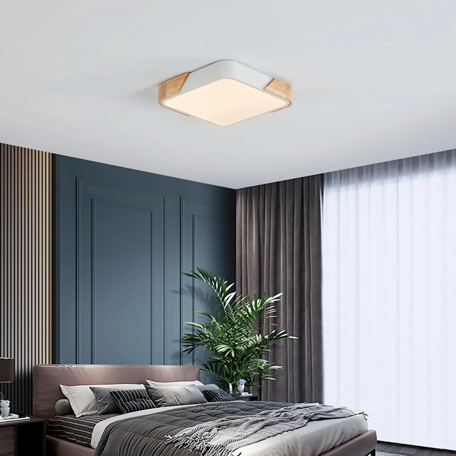 Flush Ceiling Light - 6000K 4000K 3000K Dimmable