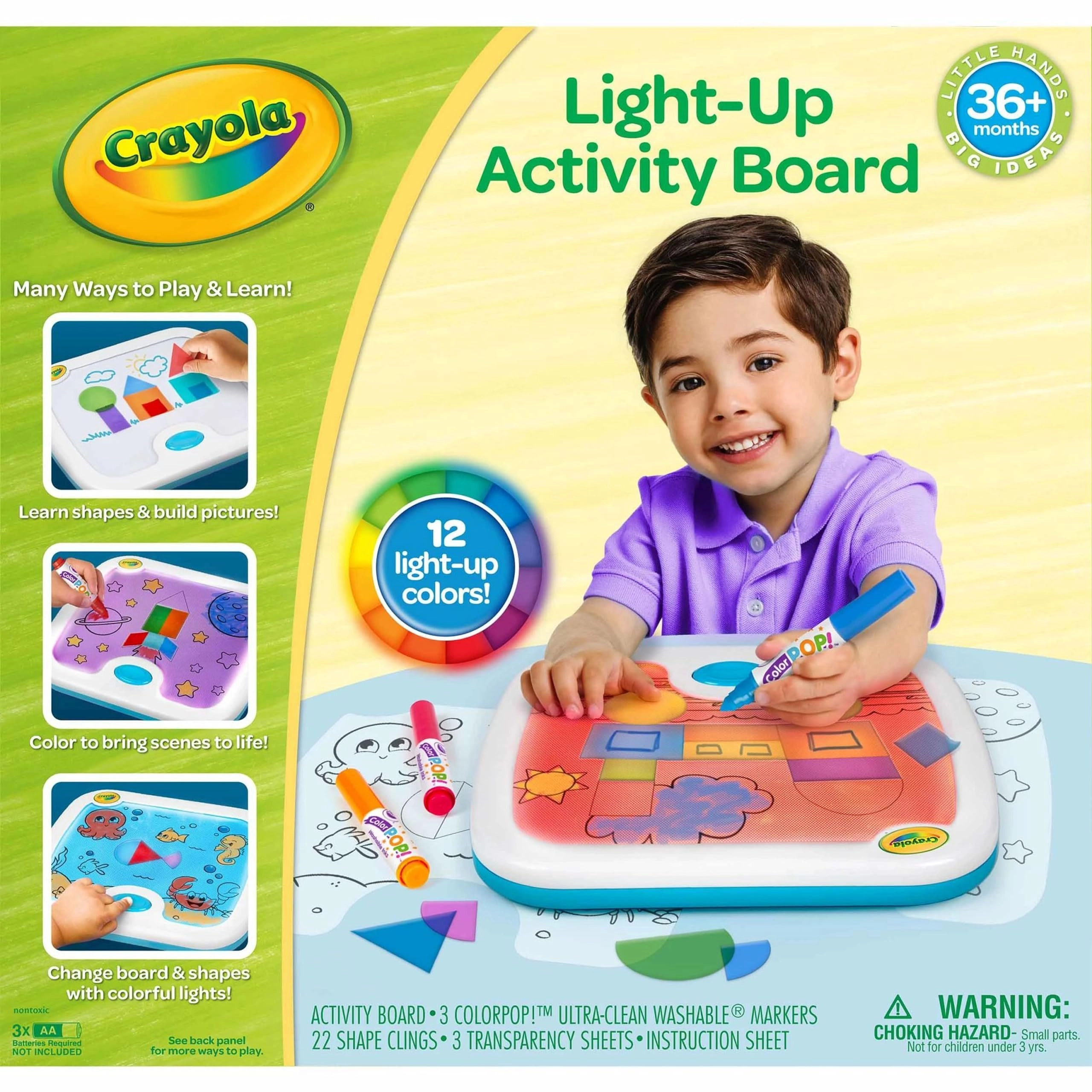 Crayola Light Up Activity Board - 3 years and up