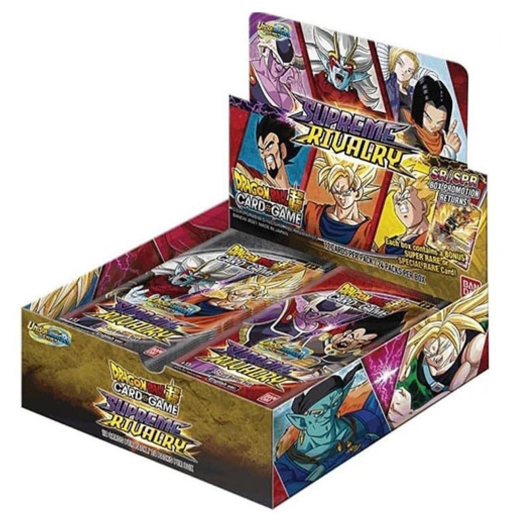 Bandai DragonBall Super Card Game: Unison Warrior Series Set 4 Supreme Rivalry - Booster Display 24 Packs