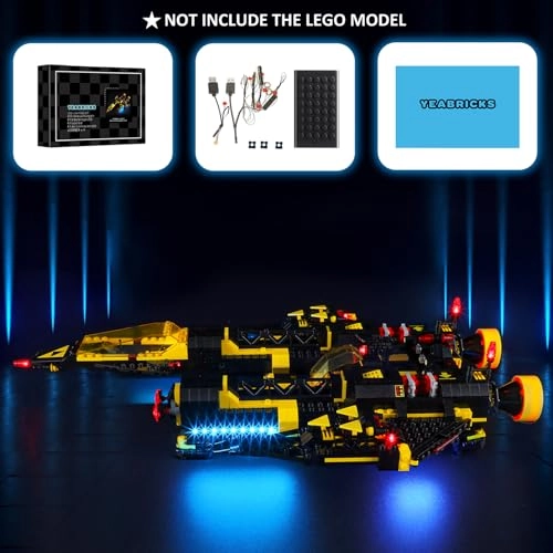 LED Light - Plastic 10355 Icons Blacktron Renegade