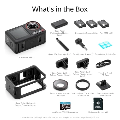 Osmo Action 5 Pro 4K Standard Combo