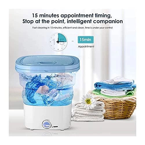 Mini Washing Machine - Folding Handle, Polypropylene Washing capacity: 2KG