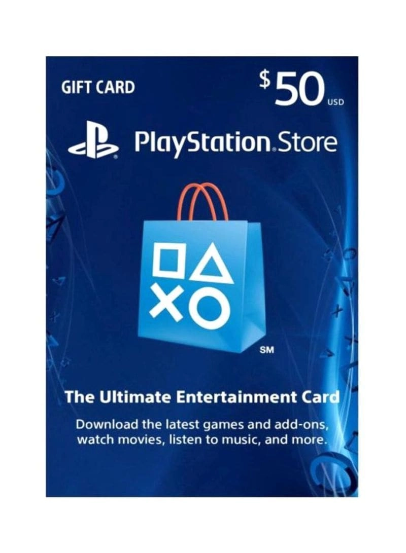 PlayStation Live Card - $50