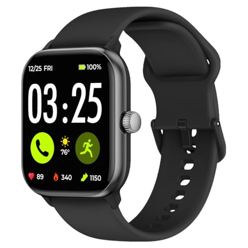 Health Smartwatch 4 - 1.85-inch AMOLED IP68 Waterproof 10+ Days Battery