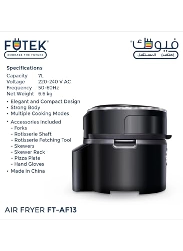 Digital 10-In-1 Multifunction Air Fryer FT-AF13