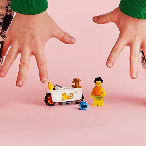 City Bathtub Stunt Bike (60333) - Flywheel-powered