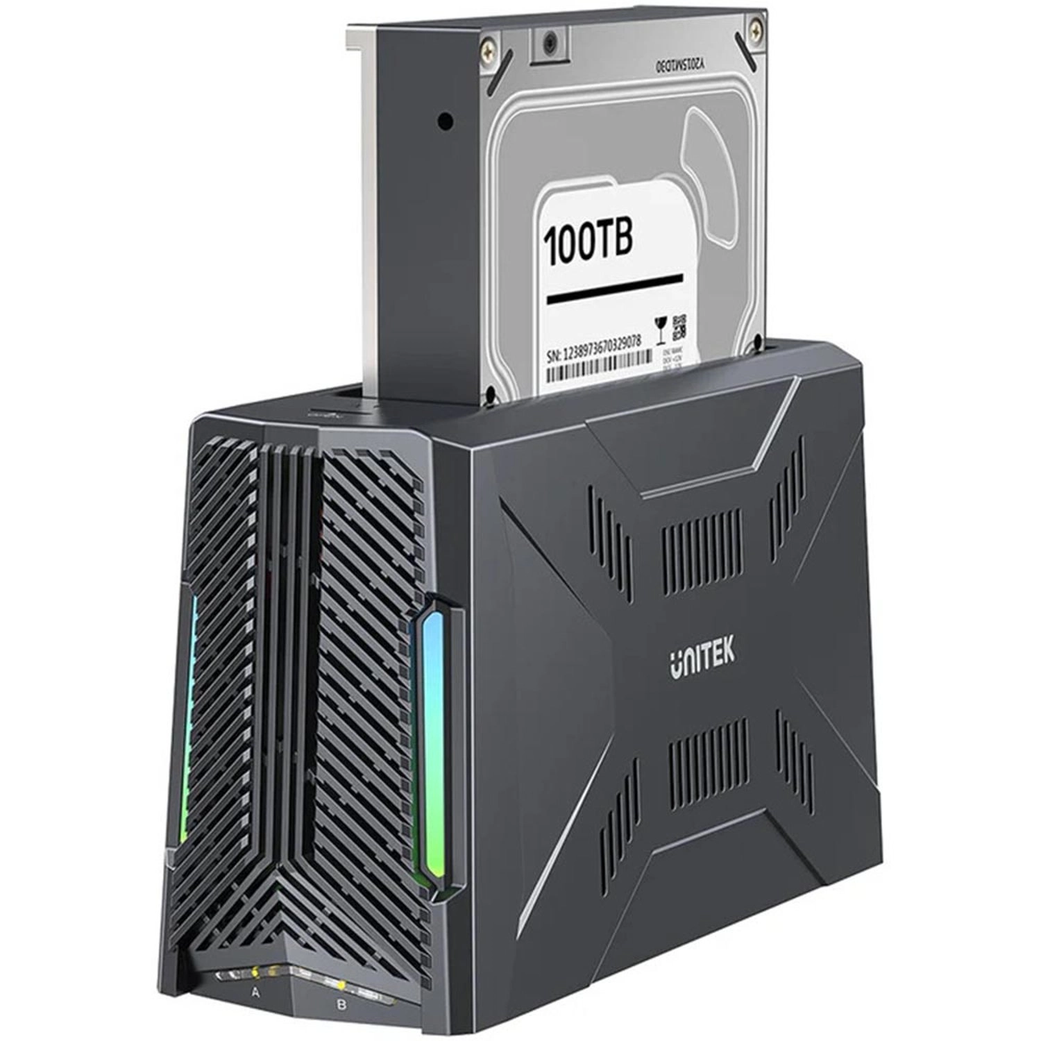 USB-C Enclosure Docking Station - USB-C SATA and PCIe 2.5”/3.5”