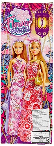 Steffi Love Flower Party Fashion Doll - 29cm Pink Ages 3+