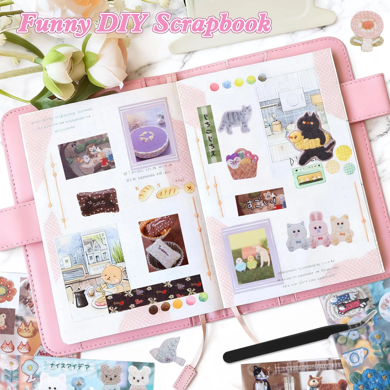 Cat Sticker Book 800 pcs