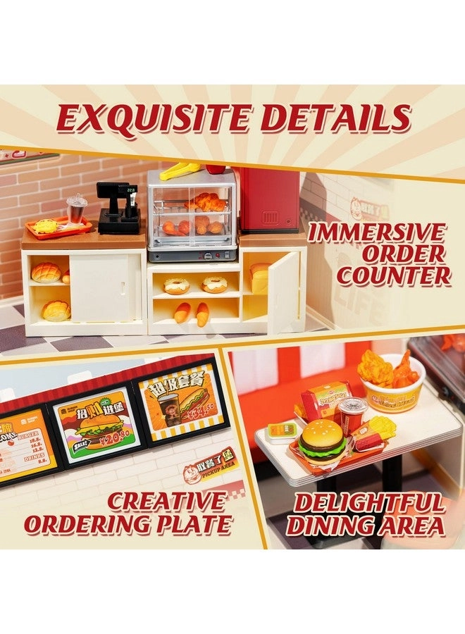 Miniature Plastic House - Diy With Led Sweet Sips Tea