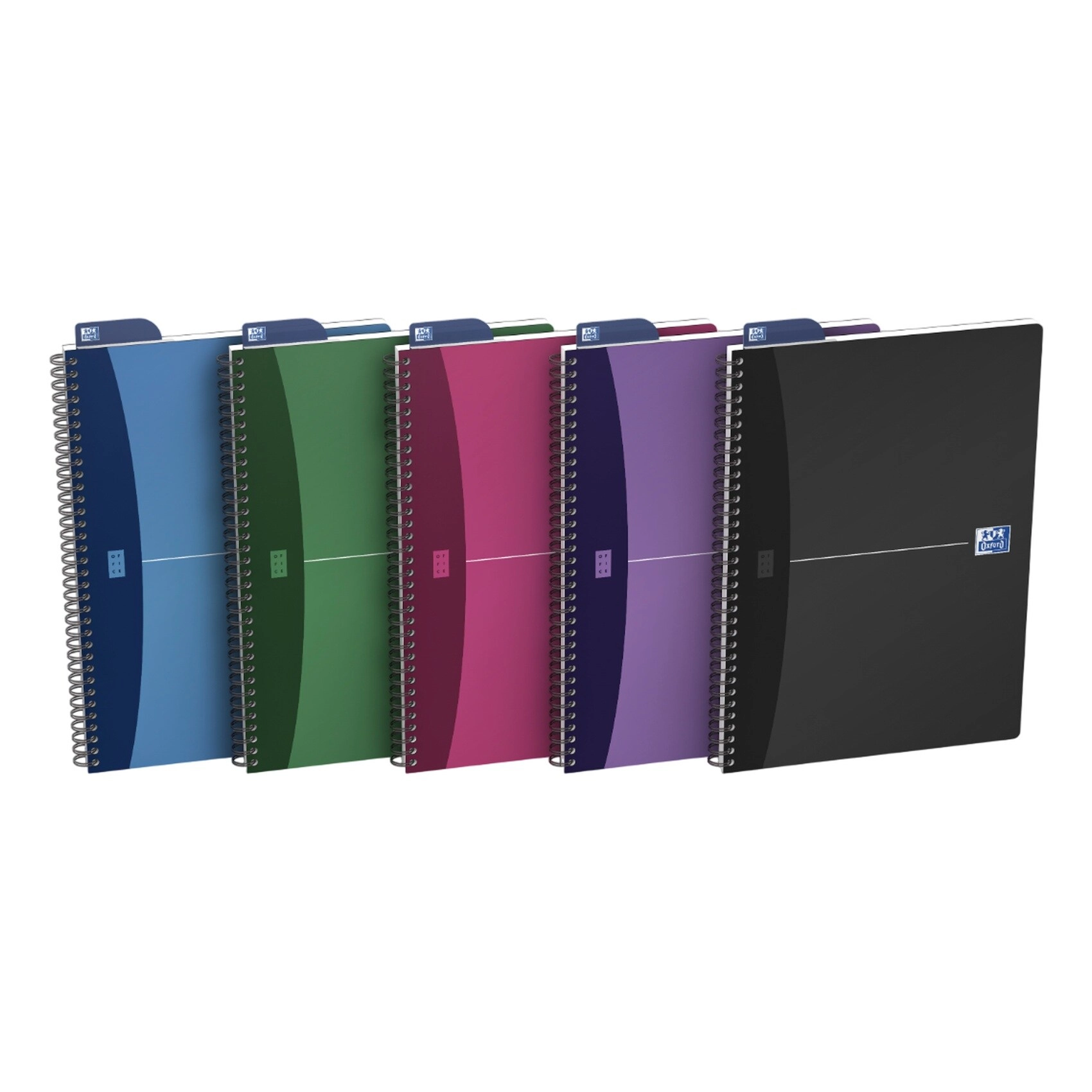 Optik Wired Notebook A4 Spiral - 180 Pages