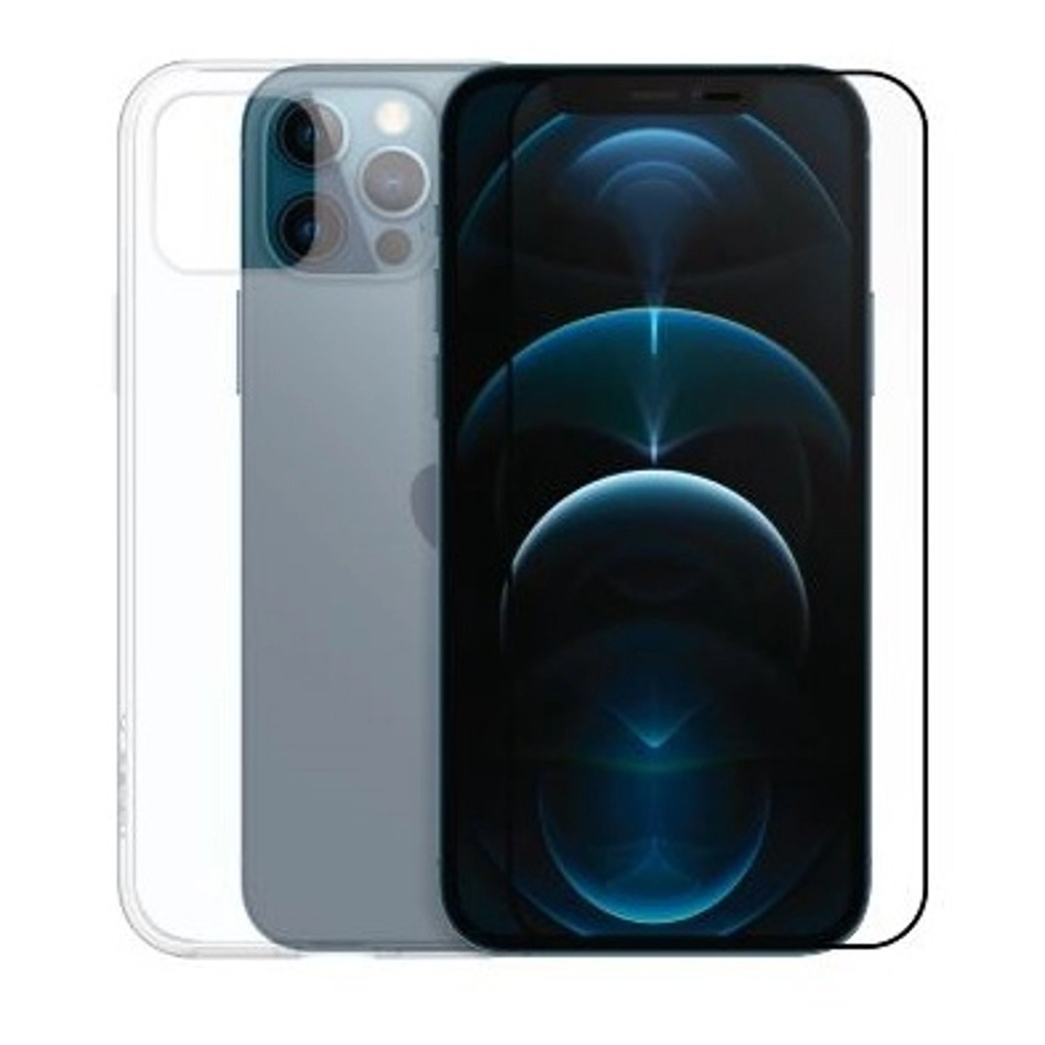 Smart IGBI12PMX CLR Case W/Screen Protector for iPhone 12Pro Max