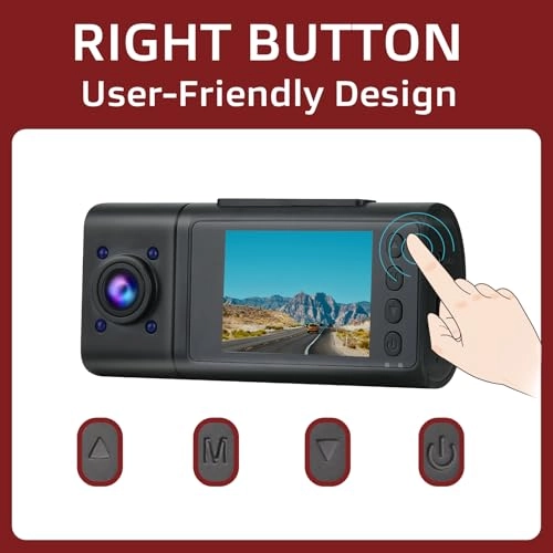 3 channel dash cam 1440P