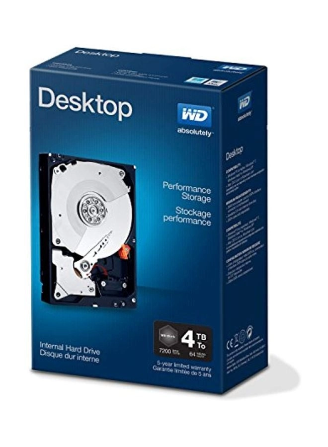 Desktop Performance 3.5" 7200rpm SATA 6Gb/s (WDBSLA0040HNC-NRSN) - 4TB