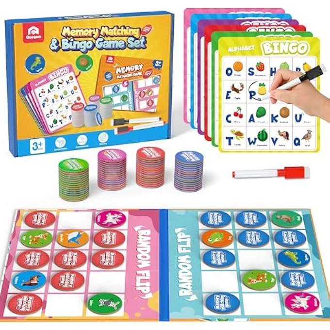 ALPHABET BINGO GAME - 3 4 5