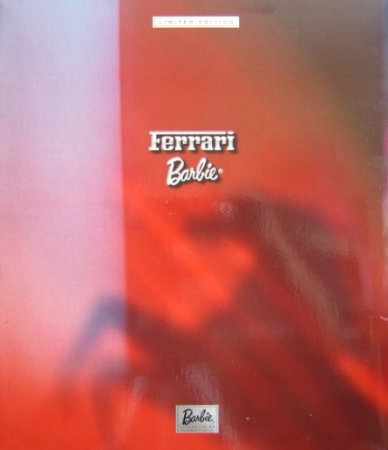 Barbie Ferrari Doll - Brunette Red Gown Limited Edition Ages 13+