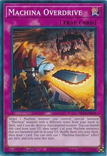 Yugioh Singles Anime Machina Overdrive SR10-EN034 - EN 1st Edition
