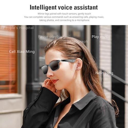AI Translator Glasses - Bluetooth V5.4 100+ Languages