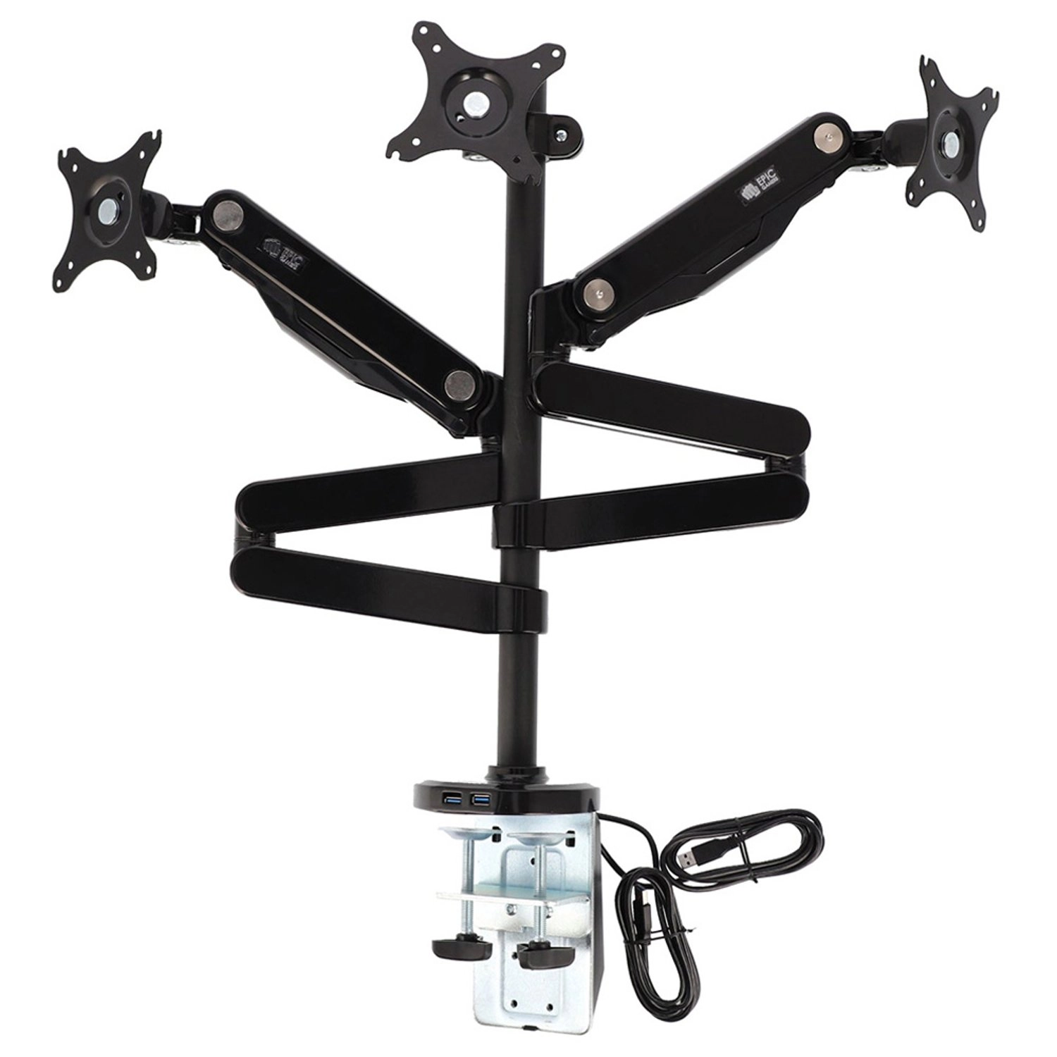 Epic Gamers Triple Monitor Arm - 3 screens 30 inches