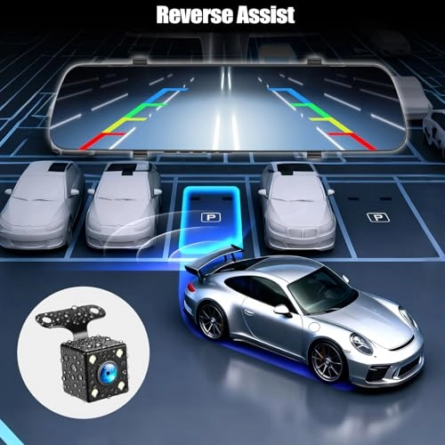 Mirror Dash Cam - 1080P