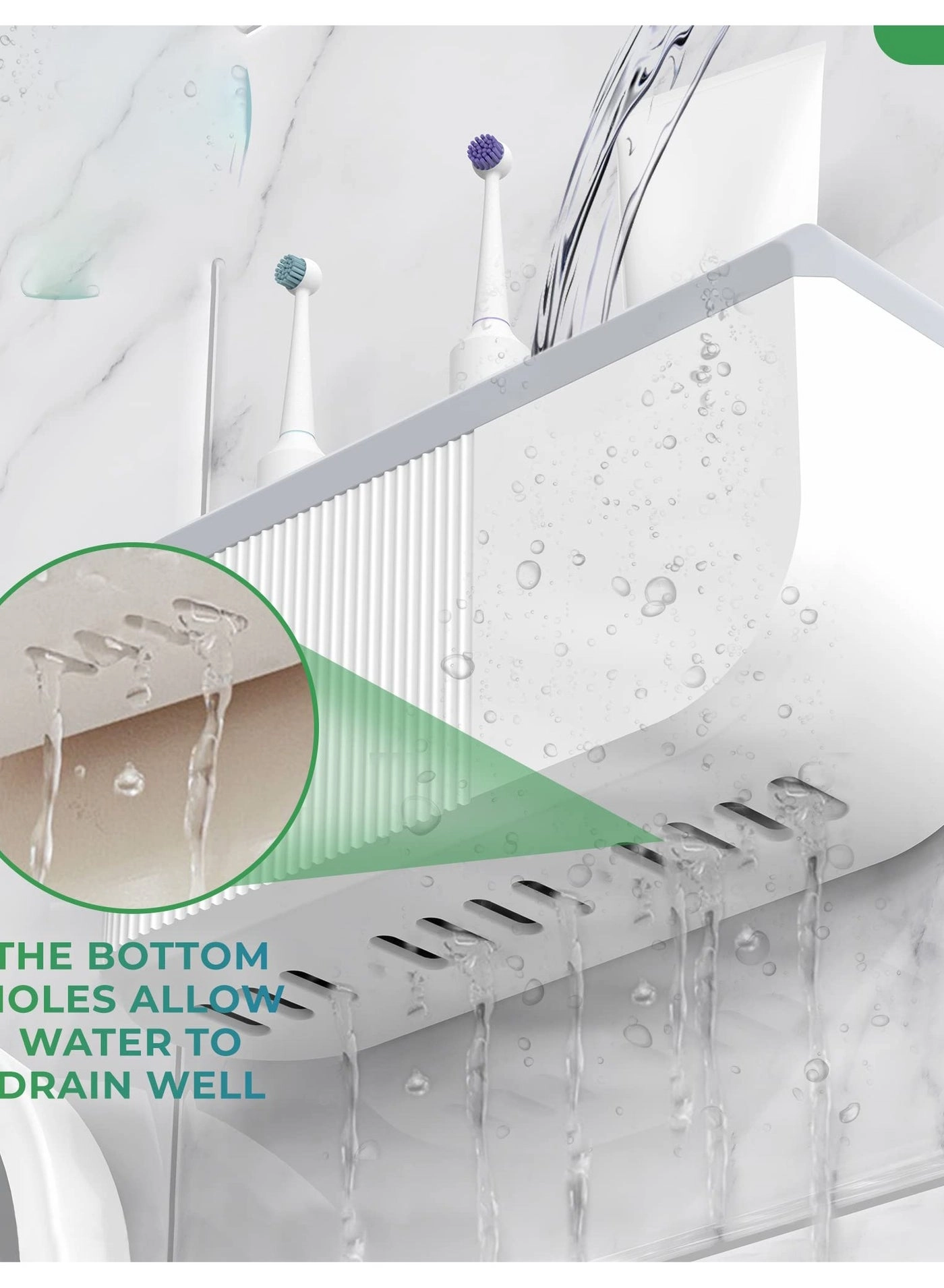 Electric Toothbrush Holder - Wall Mounted Pack