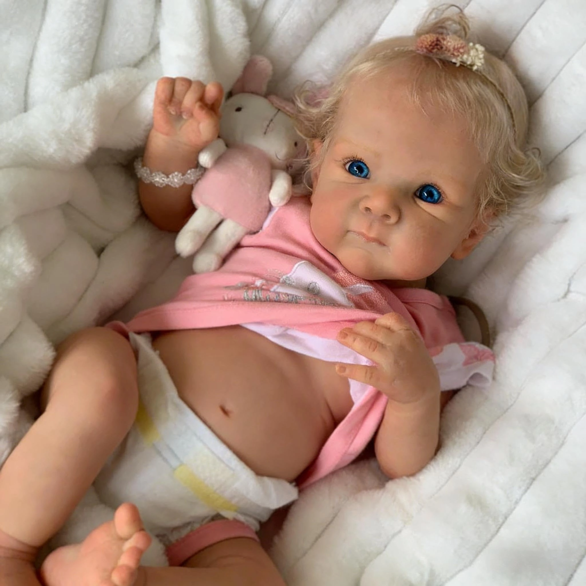 Nanjing Tianzeng Gifts Co.,Ltd Bettie Reborn Baby Doll - 18 Inch Vinyl Girl Ages 3+