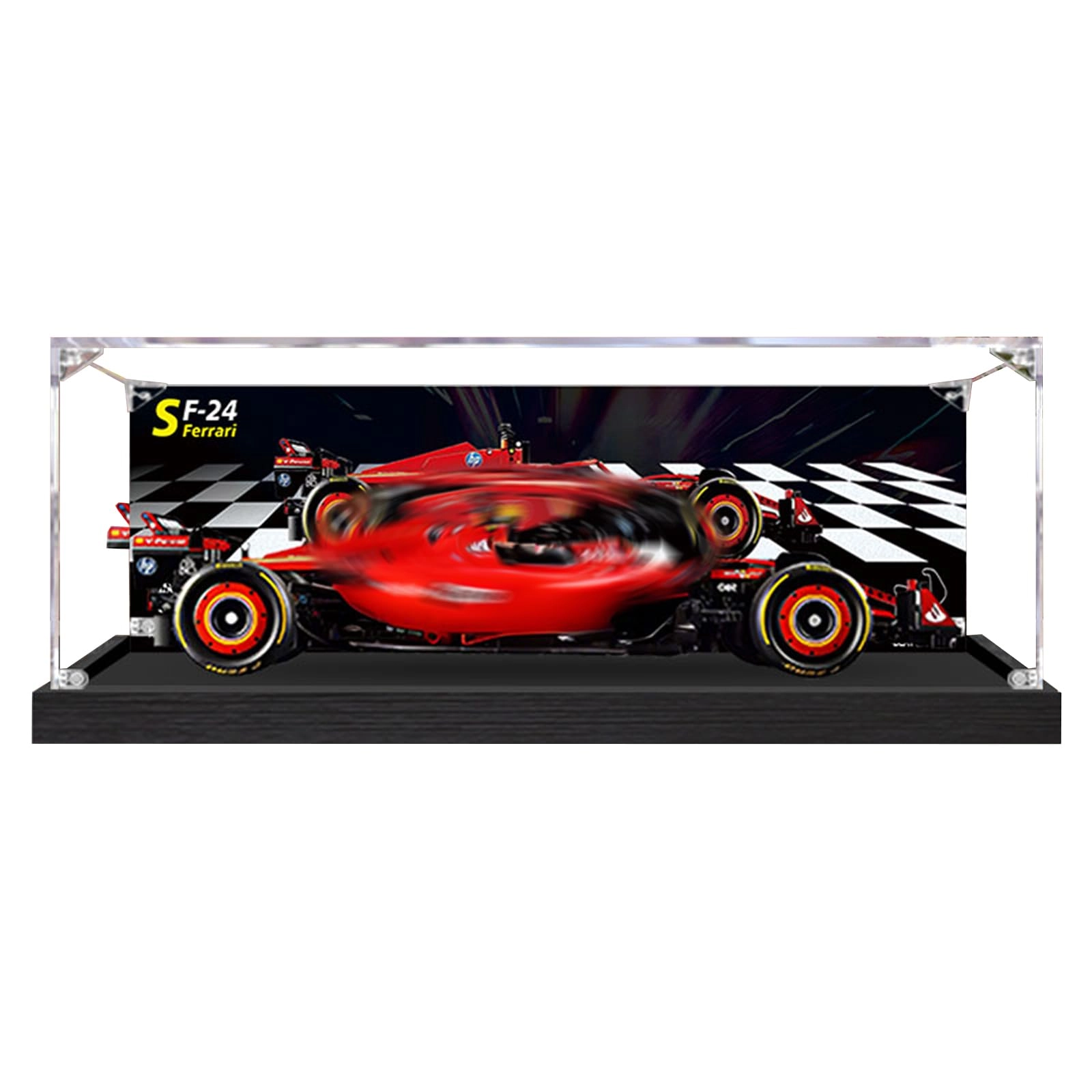 Acrylic Display Case - Compatible with Lego 62 x 30 x 20 cm