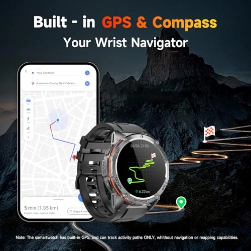 Smart Watch Metal GPS