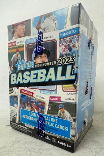 Heritage High Number Value Box - 2023 8 Packs Per Box