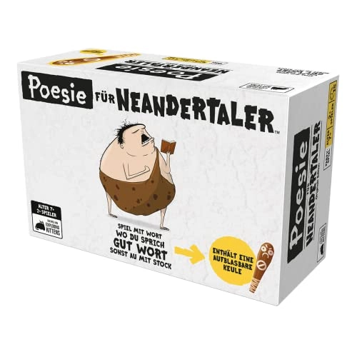 Exploding Kittens: Poetry for Neanderthals - Card Game (German)