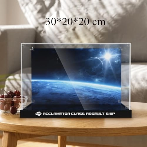 Acrylic Display Box - 30x20x20cm Background B