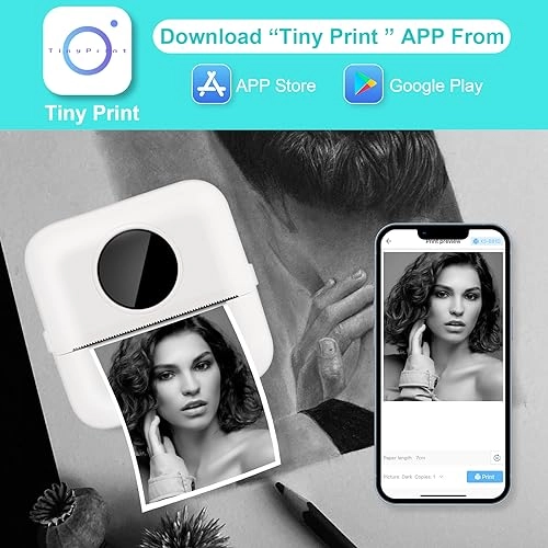 Mini Drucker AM-WYT-DYJ-X5 - 57 x 26 mm