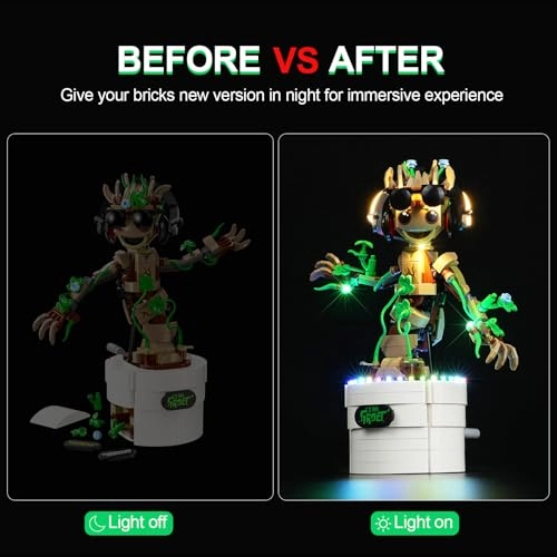 Light Kit for LEGO Dancing Groot 76297