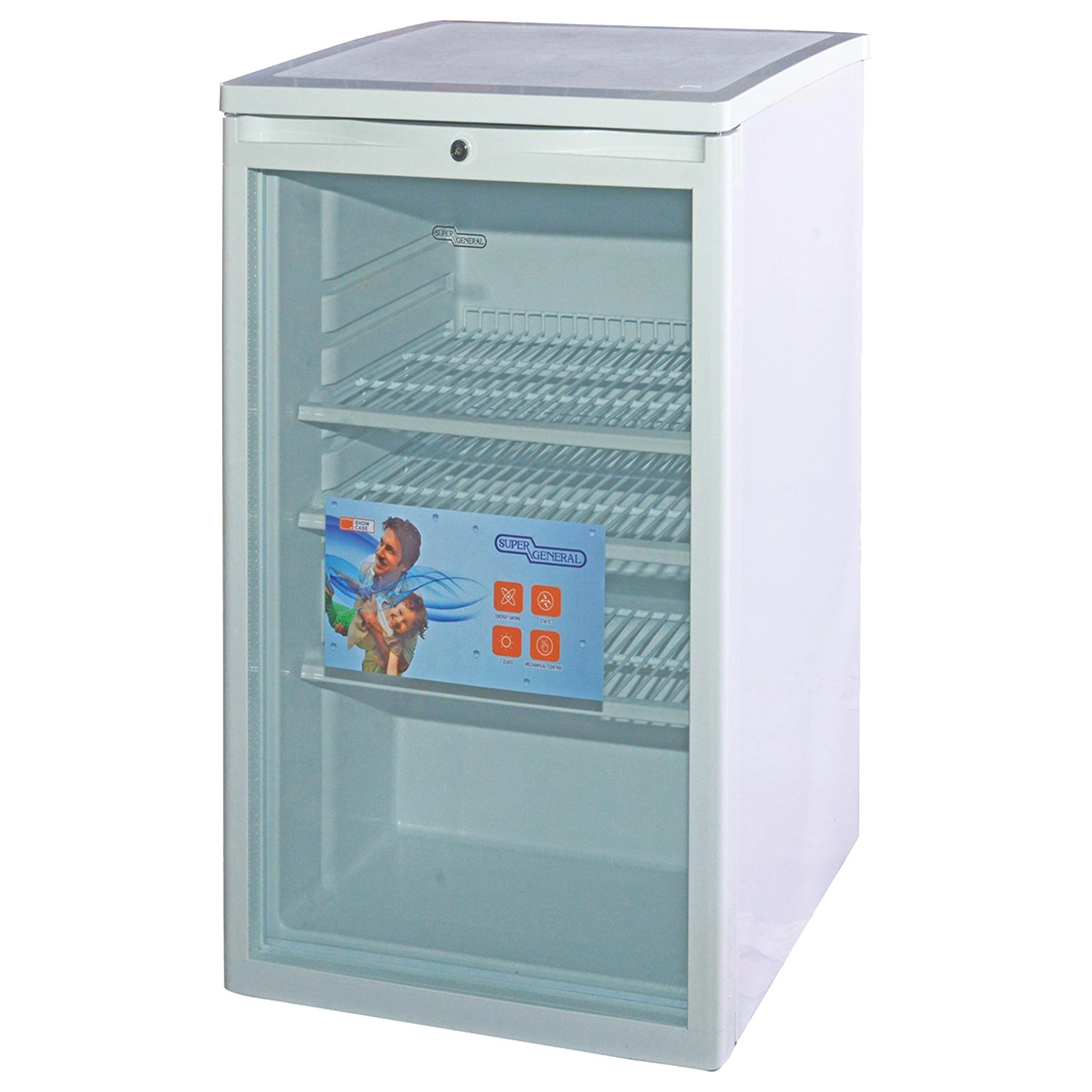 Single Glass Bottle Cooler - 133L