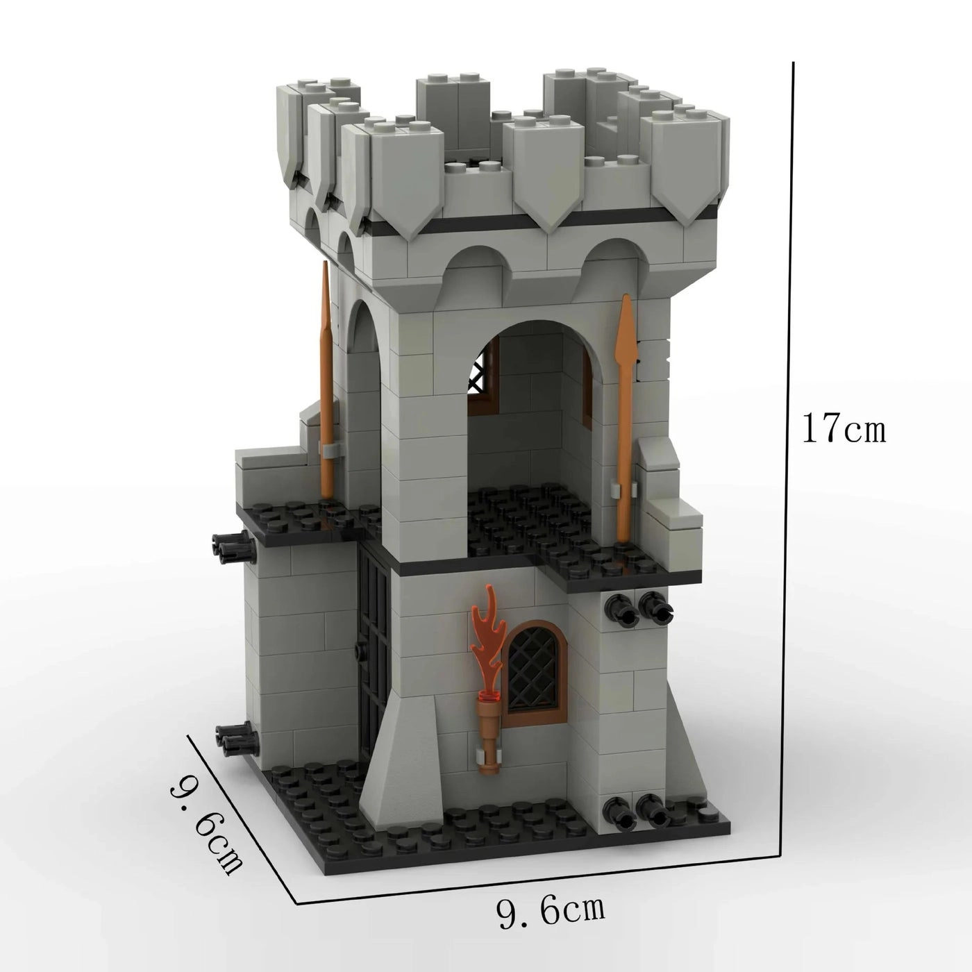 Bluejw Ancient City Wall Scene