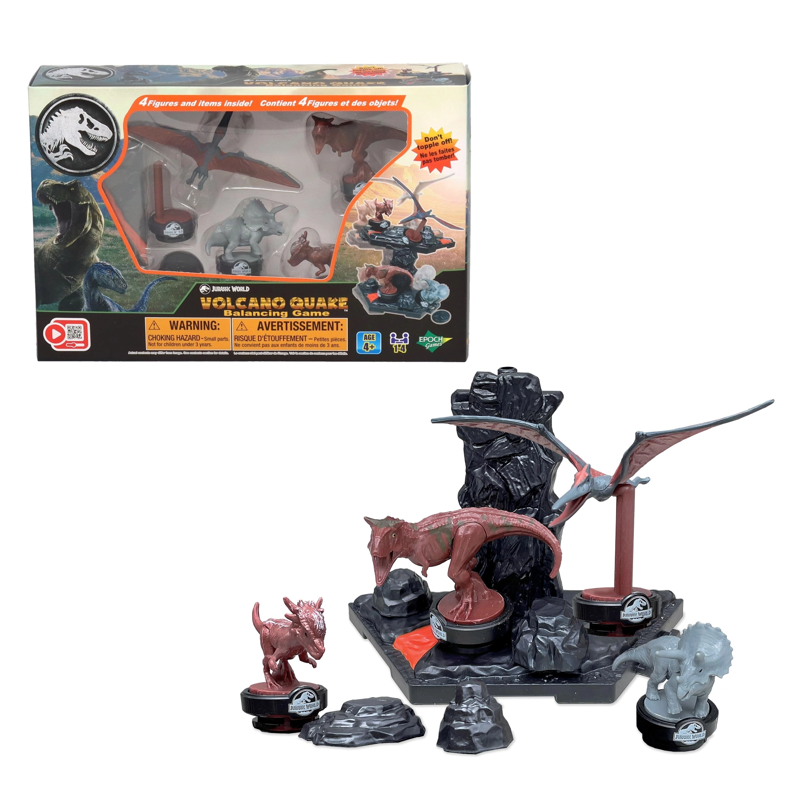 EPOCH Games Jurassic World Volcano Quake - 4 years+