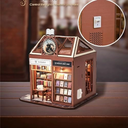 Miniature Dollhouse - Book & Coffee