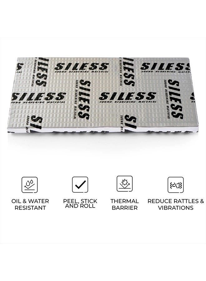 Car Sound Deadening mat - 80 mil (2mm) 36 sqft