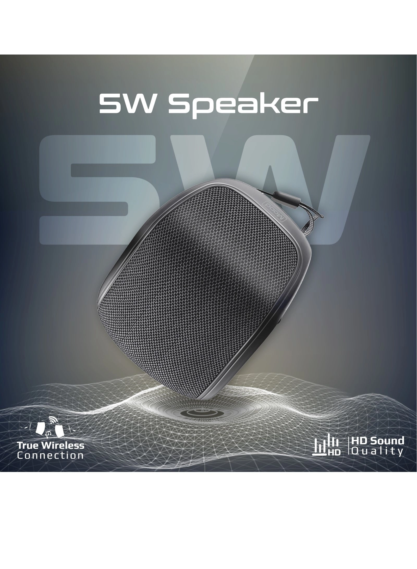 Mood.Black Bluetooth Speaker