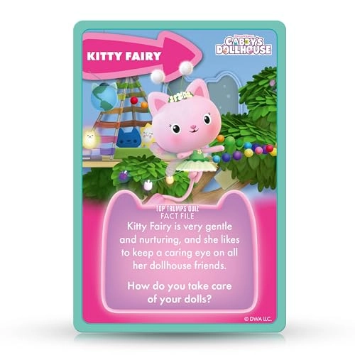 Gabby's Dollhouse Junior Card Game - English 3 years and up