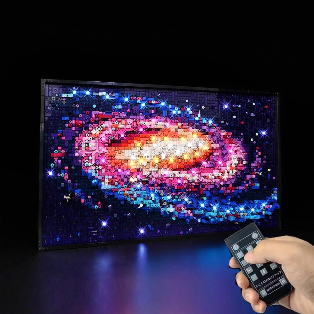 wddspsh LED Light Kit (31212) - Milky Way Galaxy 10 Light Sources